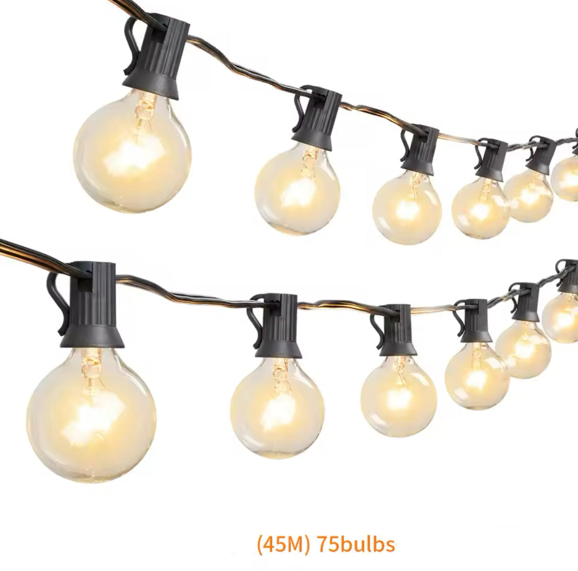 Wetterfeste Outdoor LED Lichterkette