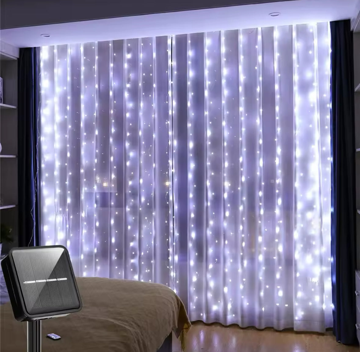 Wetterfeste Solar Outdoor LED Lichterkette