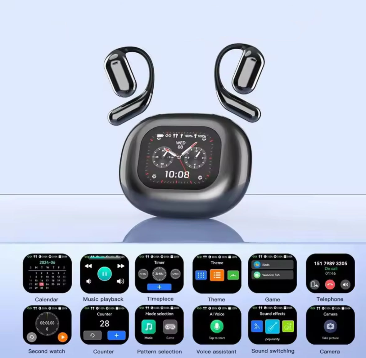 AI Sprachen Übersetzungs Smart Kopfhörer