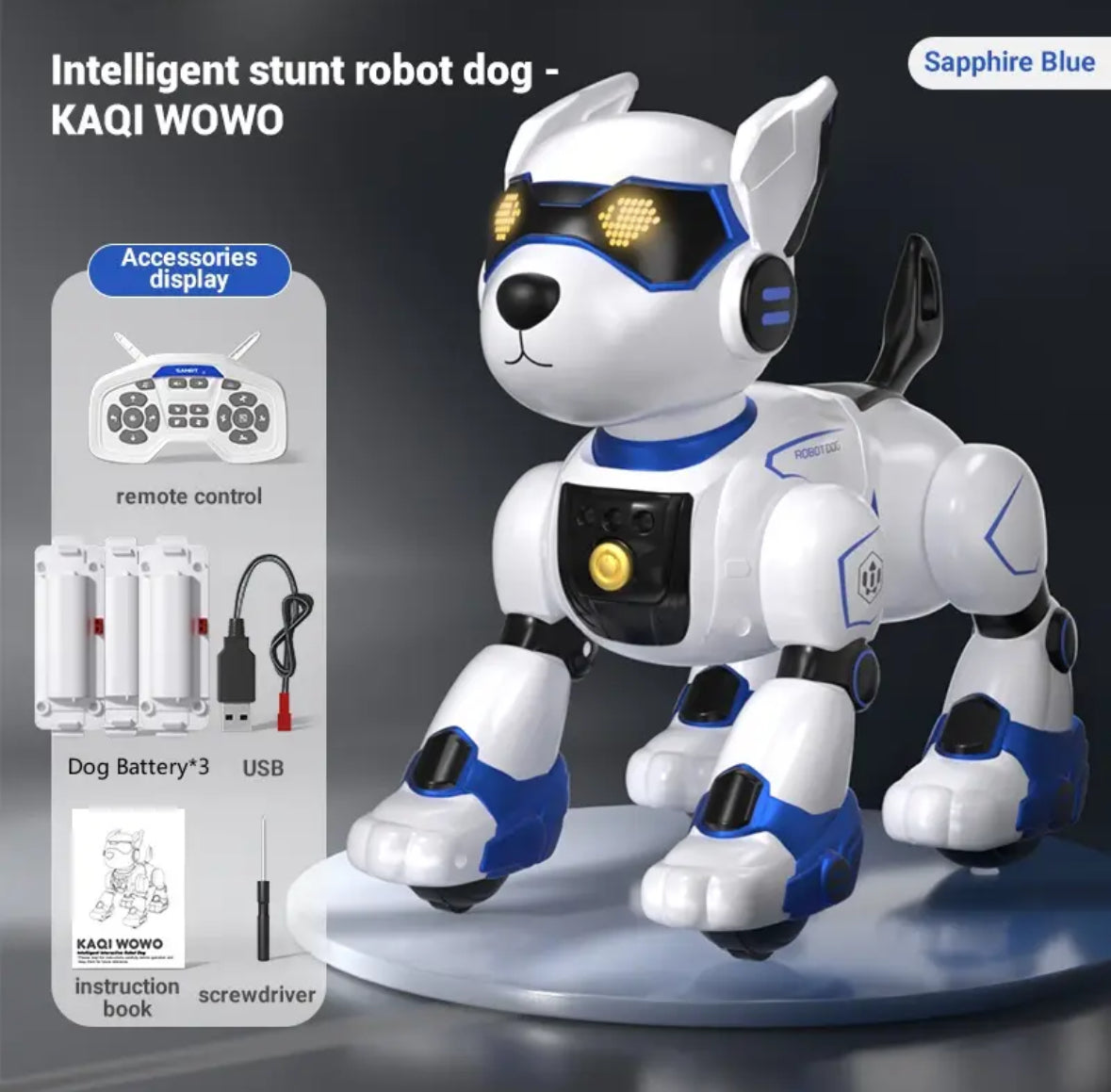 Intelligenter Stunt Roboter Hund