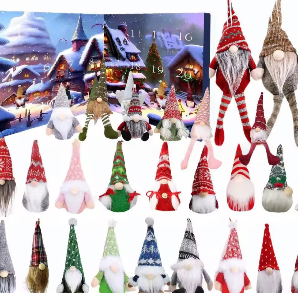 LED Wichtel Adventskalender