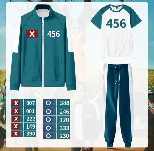 Squid Game Spieler Kostüm