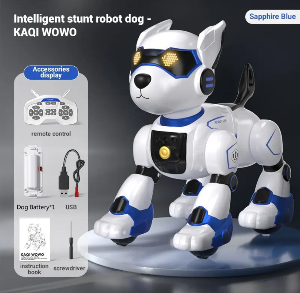 Intelligenter Stunt Roboter Hund
