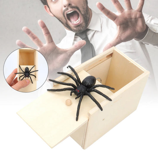Erschreckende Spinnen-Box