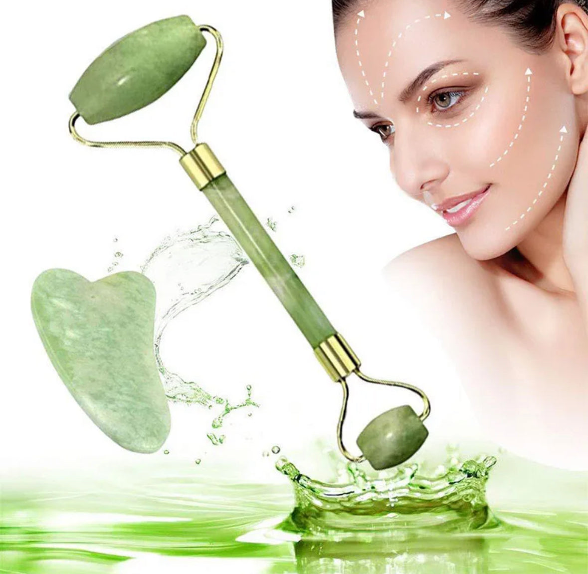 Jade Beauty Gesichts Roller