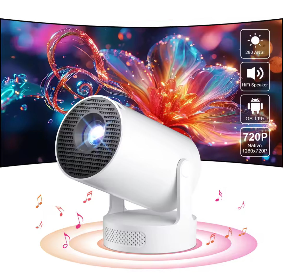 Beambuddy™ Smart HD Projektor