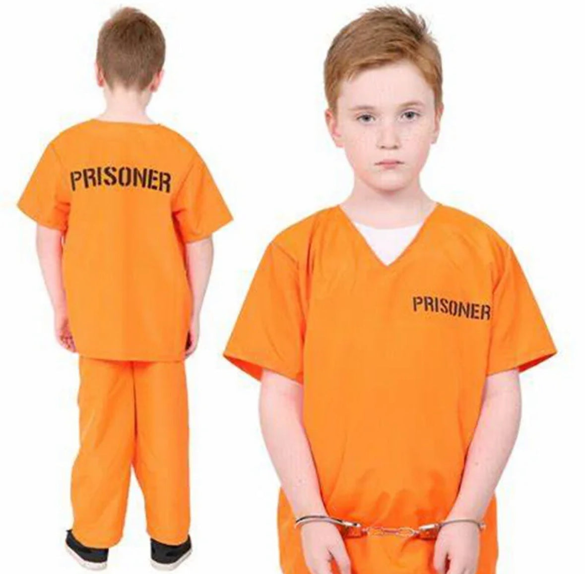 Gefängnis Insassen Kostüm