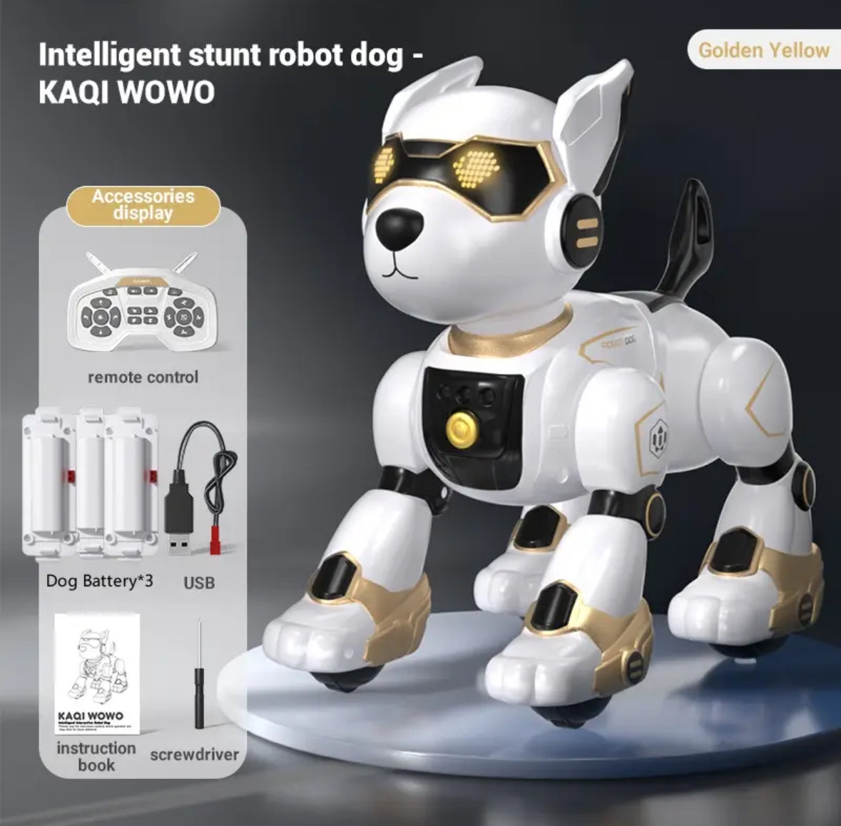Intelligenter Stunt Roboter Hund