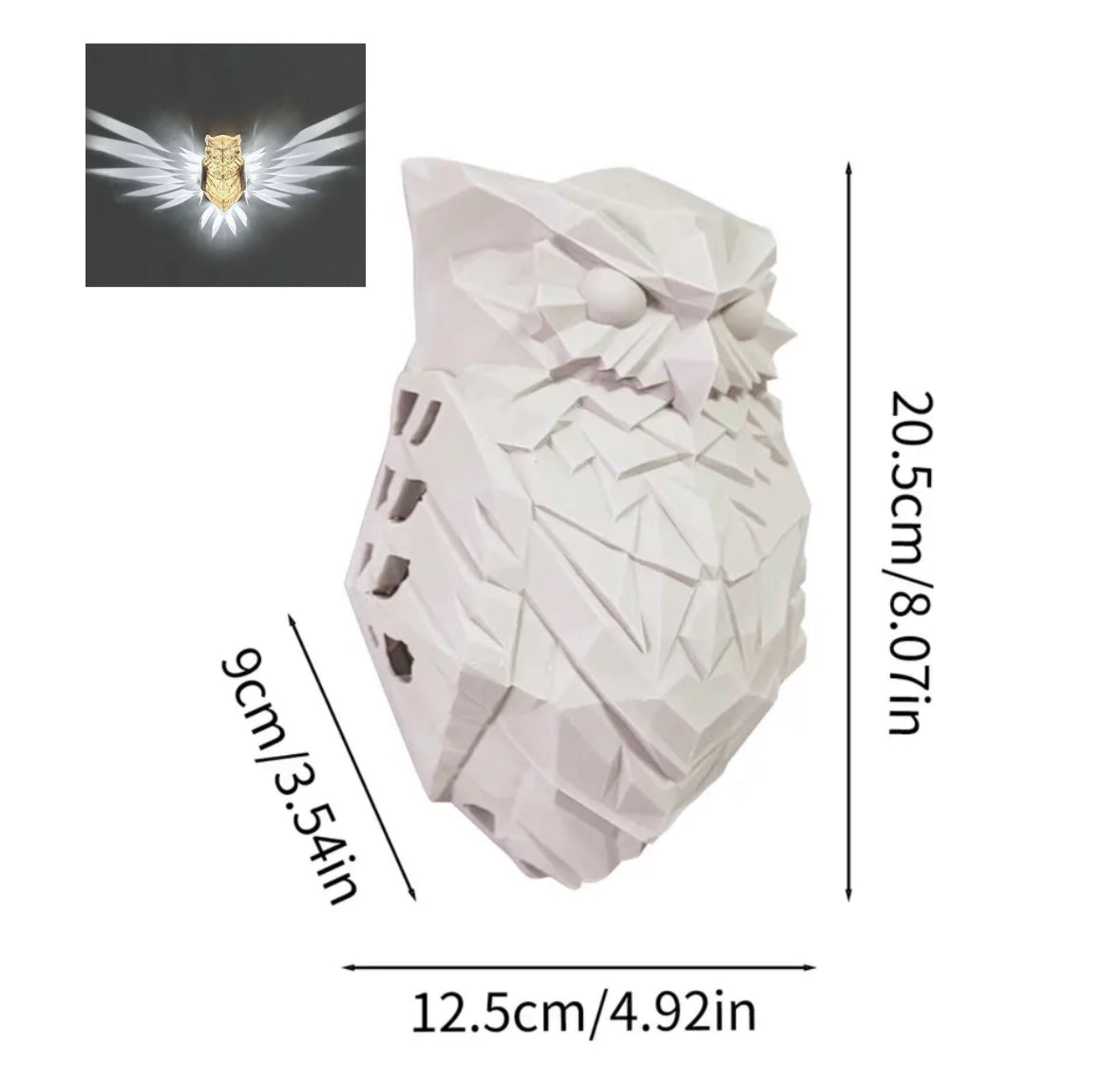 LED Wandleuchte im Tier Design