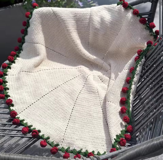 Magische Sommer Rosen Decke