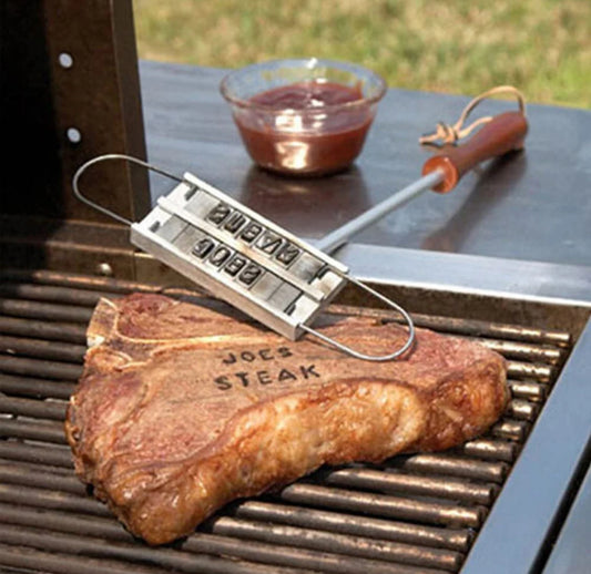 BBQ Steak Beschriftungs Eisen