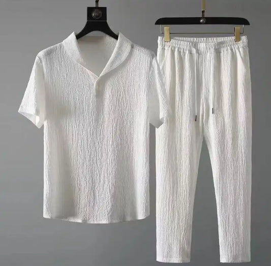 Luxuriöses Sommer Shirt mit Hosen