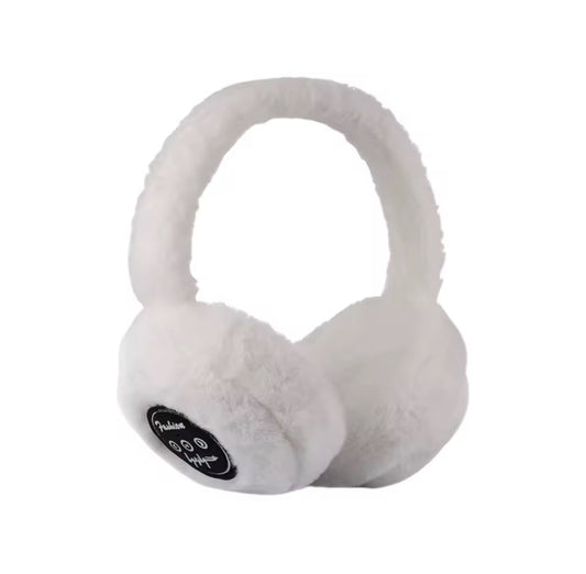 Flauschige Plüsch Ohrenwärmer Kopfhörer