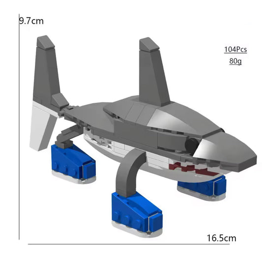 Lustige Italienischer Brainrot TikTok Baustein Figuren