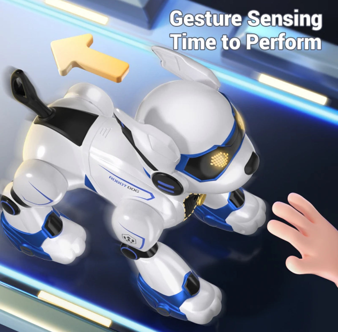 Intelligenter Stunt Roboter Hund