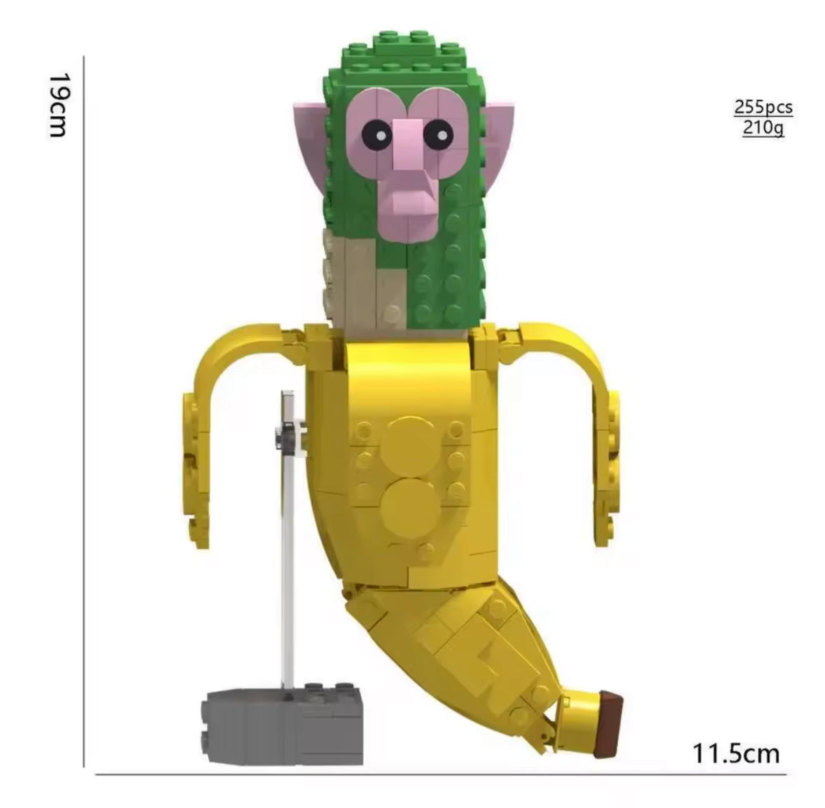 Lustige Italienischer Brainrot TikTok Baustein Figuren