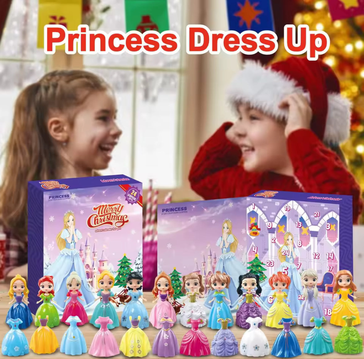 Puppen Prinzessin Adventskalender