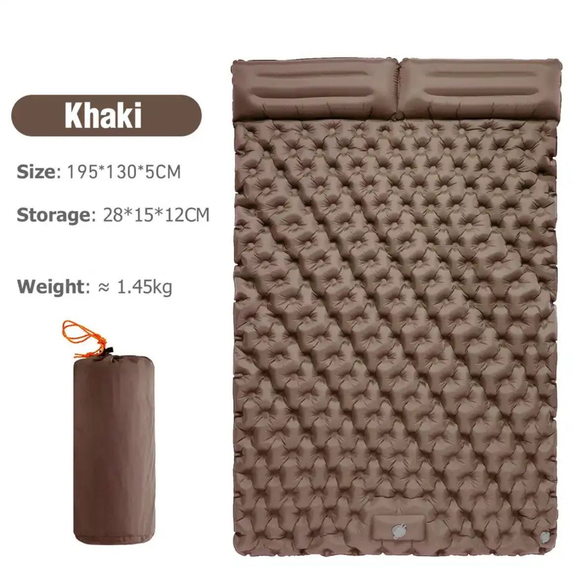 Selbst Aufblasende XXL Camping Matte