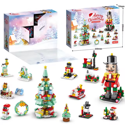 XXL Baustein Figuren Adventskalender