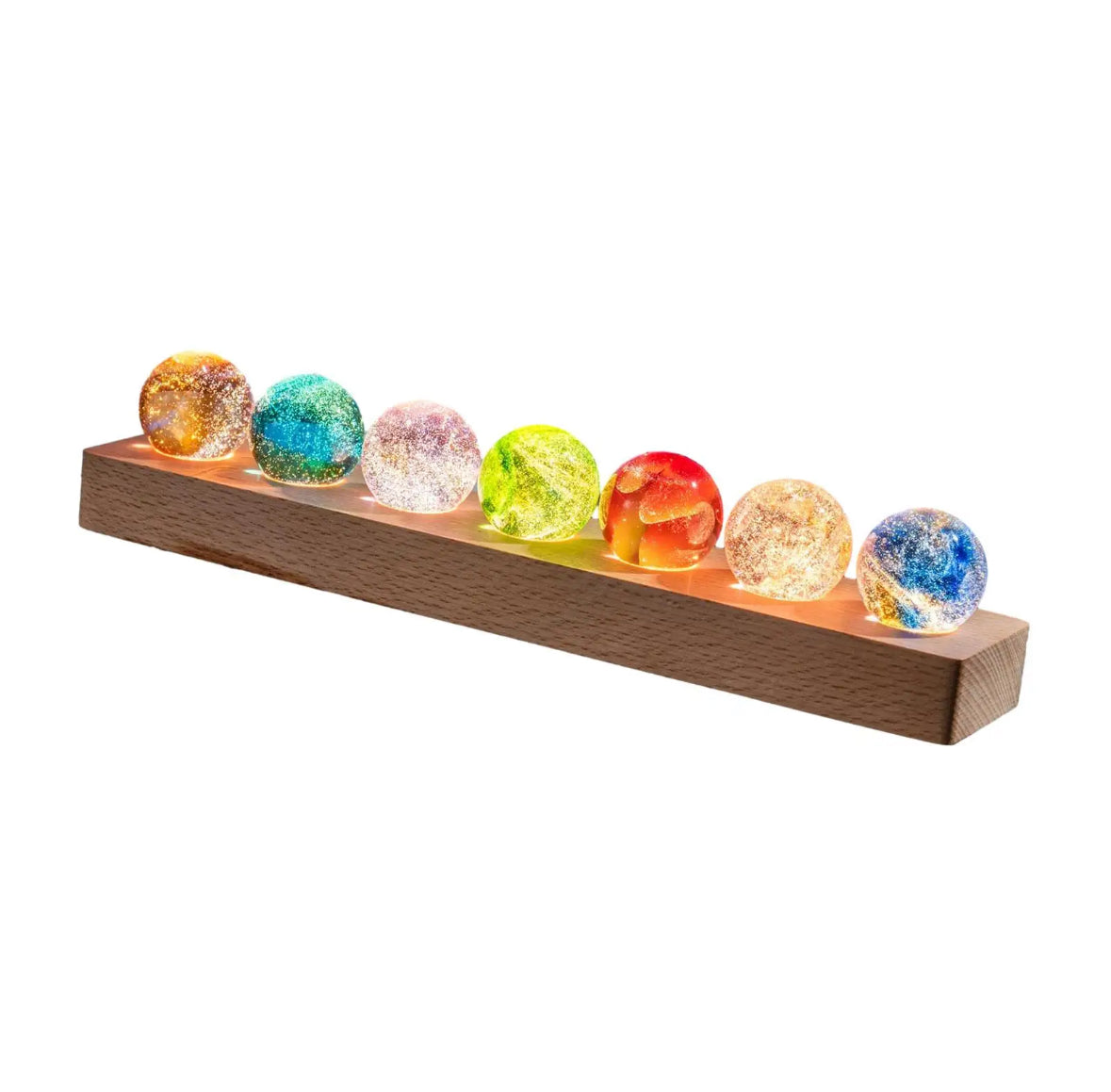 Leuchtende LED Kristall Kugel Lampe