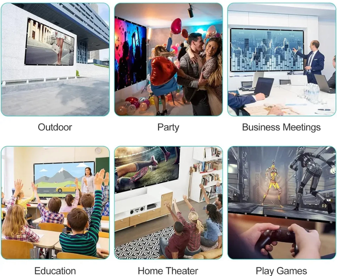 UHD Heimkino Leinwand für Beamer