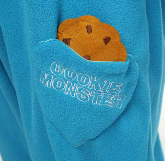 Cookie Monster Ganzkörper Kostüm