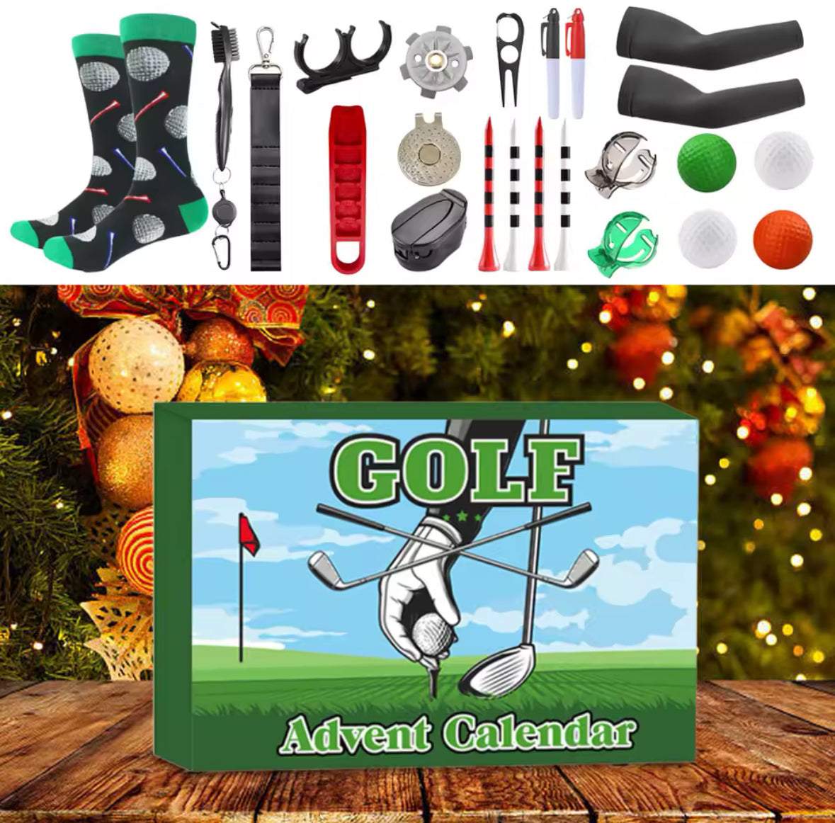 Golfer Adventskalender