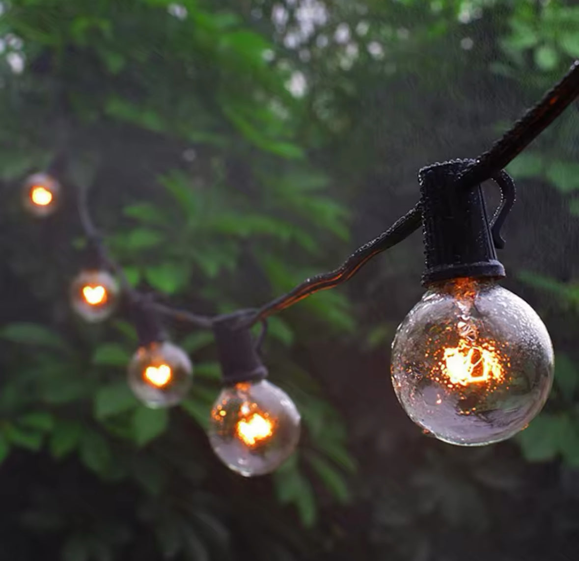Wetterfeste Outdoor LED Lichterkette
