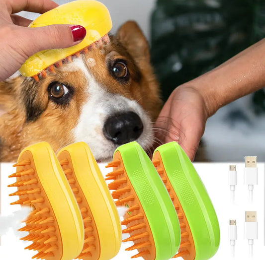 Multifunktionale Dampf-Fellbürste