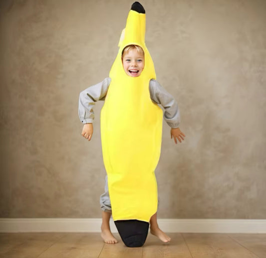 Bananen Ganzkörper Kostüm