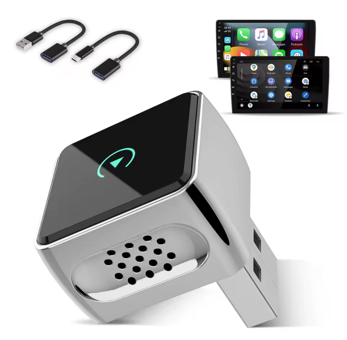 2 in 1 CarPlay Adapter fürs Auto