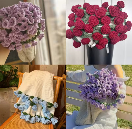 Magische Sommer Blumen Decke