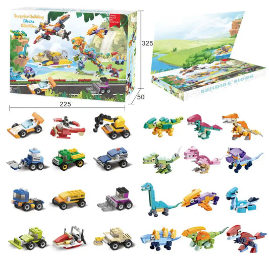 Baustein Figuren Adventskalender