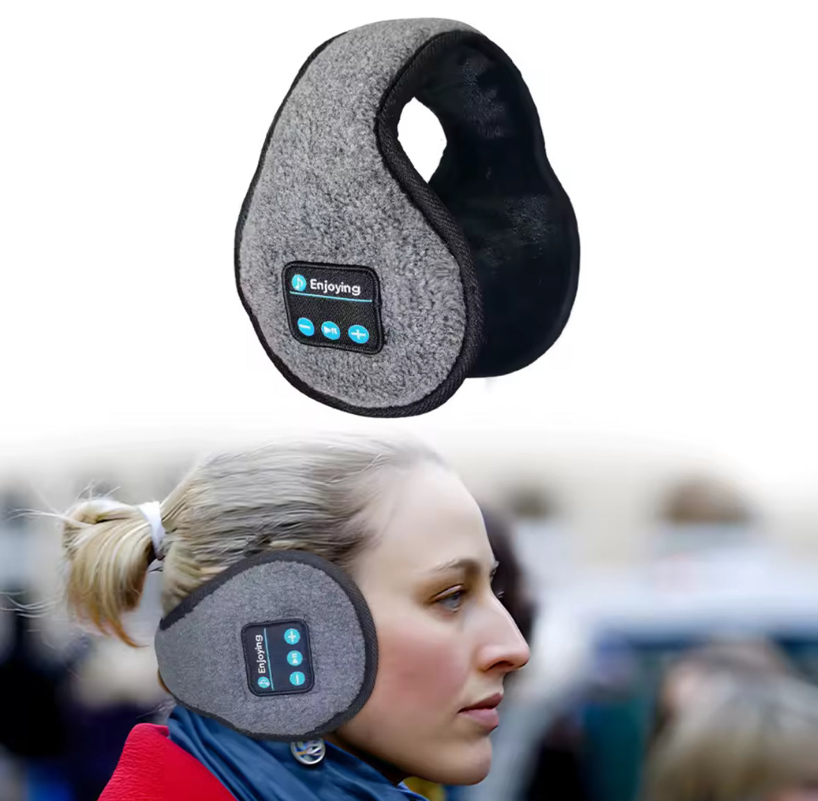 Flauschige Ohrenwärmer Kopfhörer