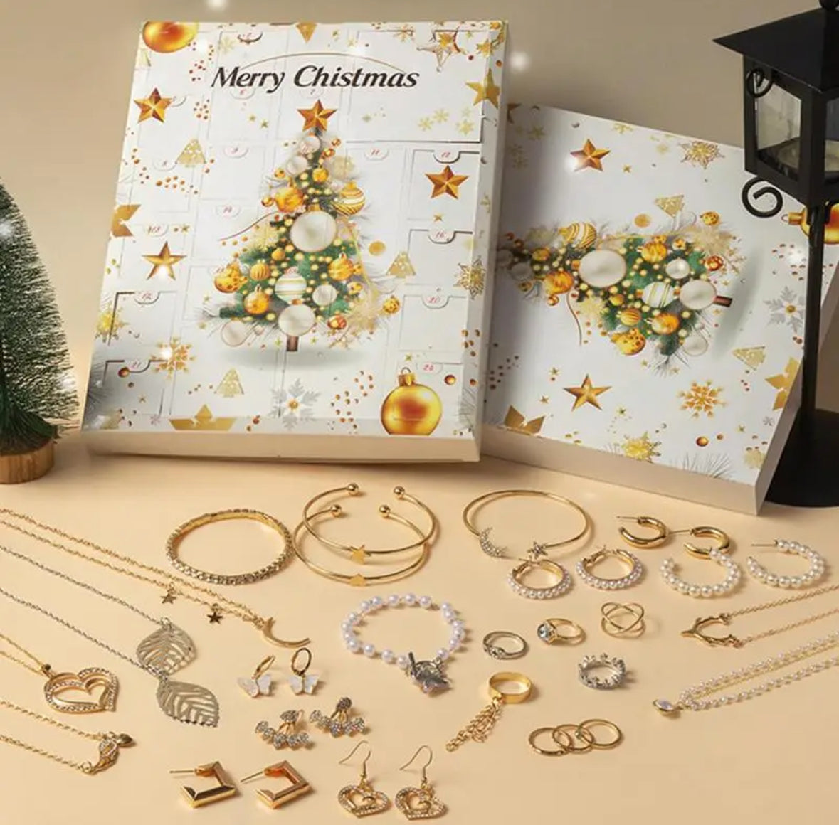 Nickelfreier Schmuck Adventskalender