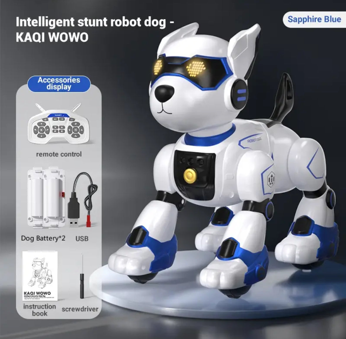 Intelligenter Stunt Roboter Hund
