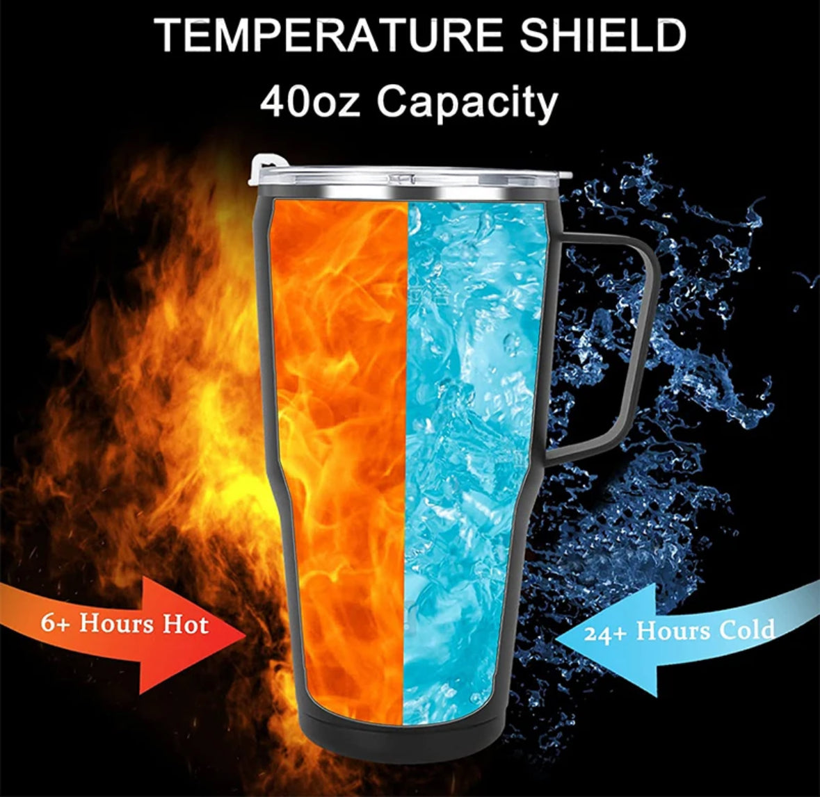 Edelstahl Thermo Kühl Trinkflasche