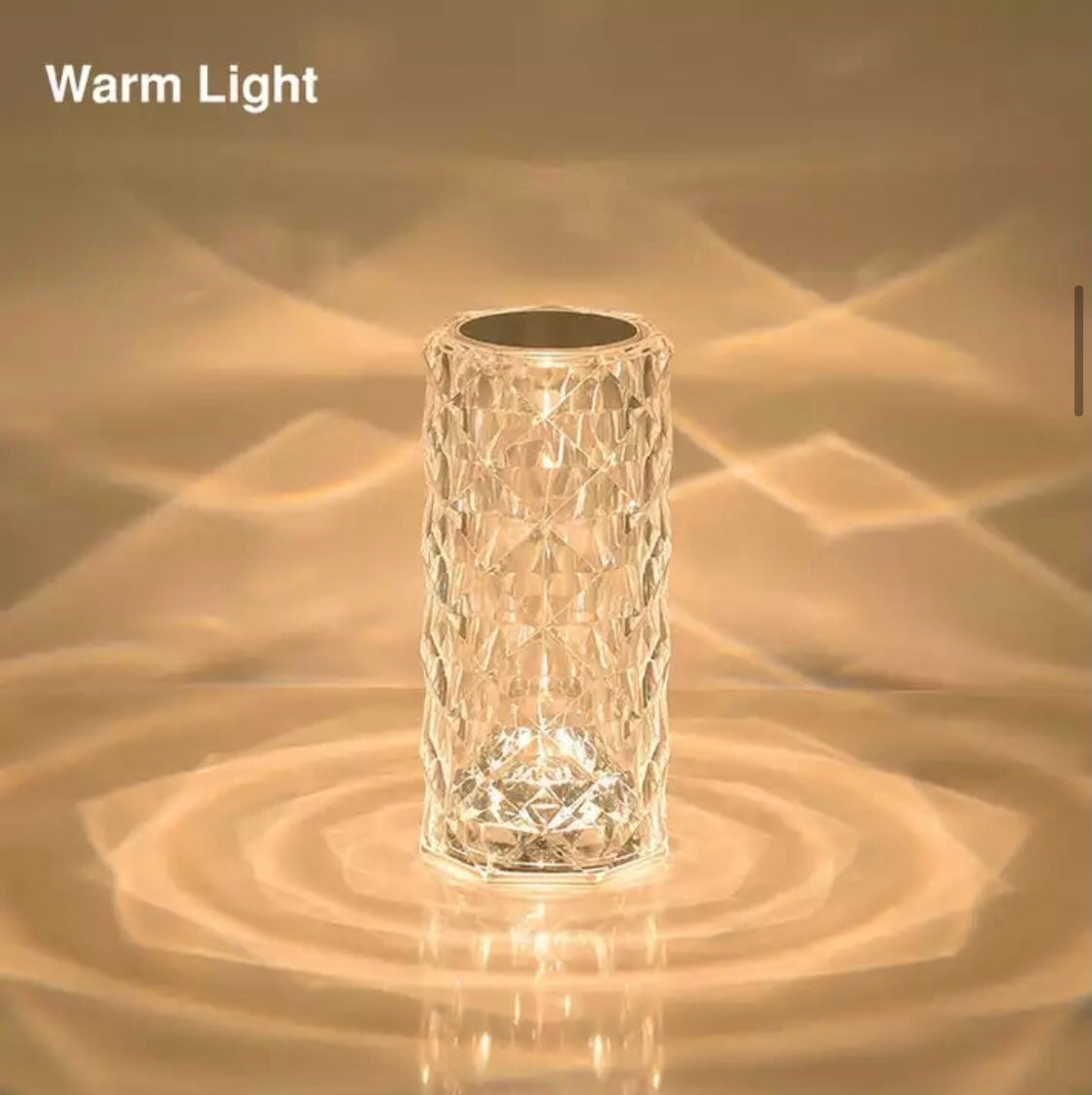 LED Kristall Lampe