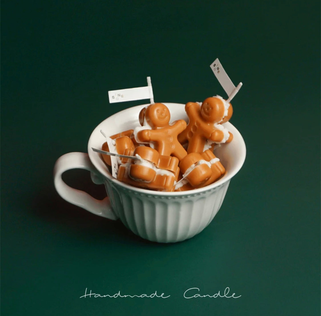 Weihnachts Duftkerze Lebkuchenmann