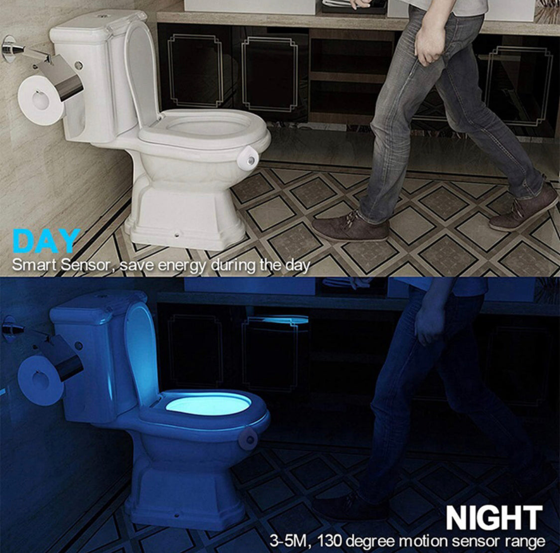 LED Toiletten Nachtlicht