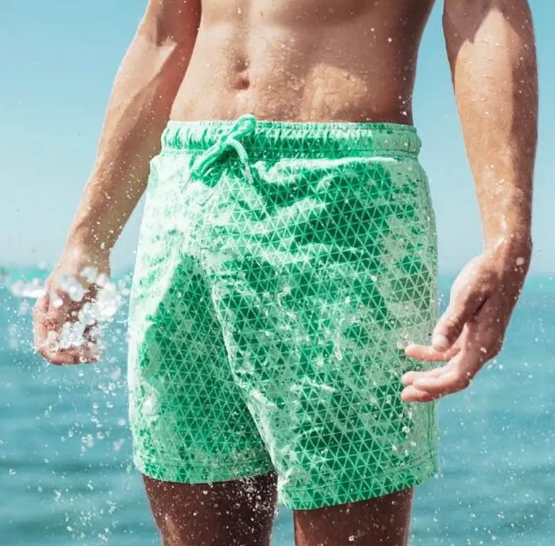 Farbwechselnde Badehose