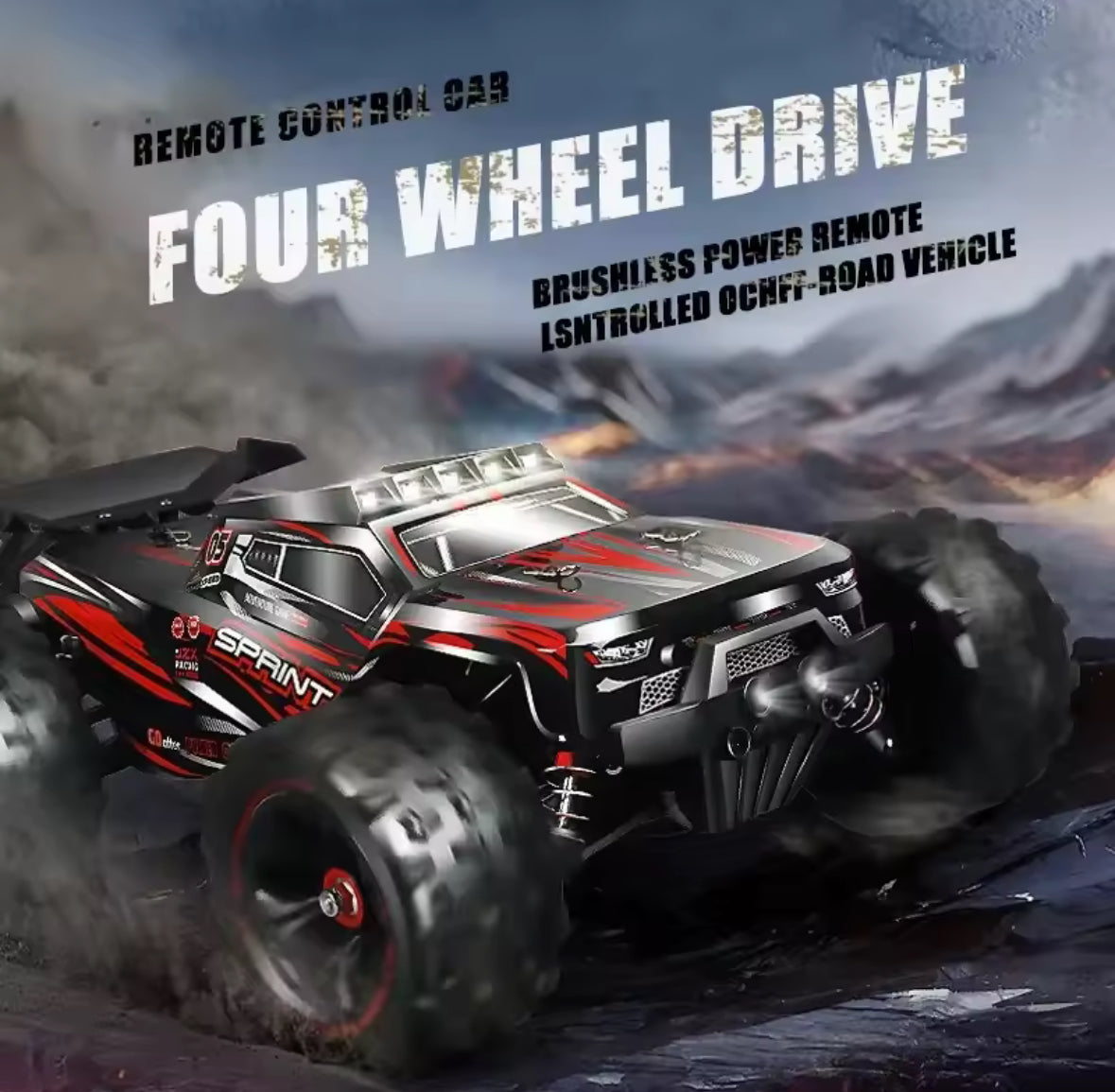 Hochgeschwindigkeits Off-Road RC Rennwagen