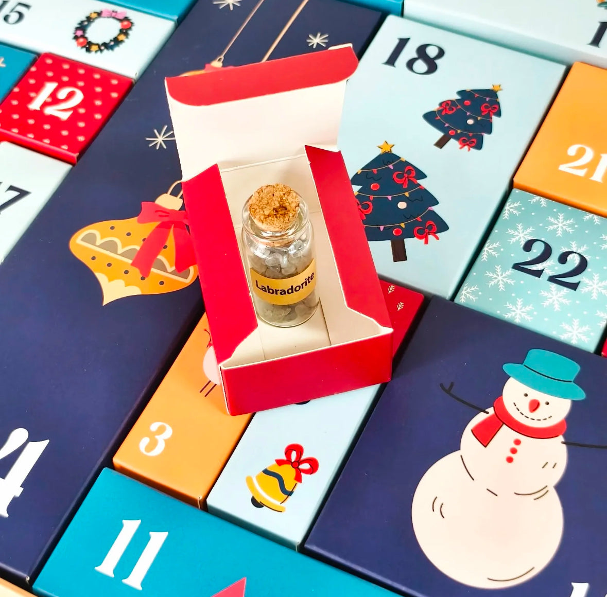 XXL Edelstein Adventskalender