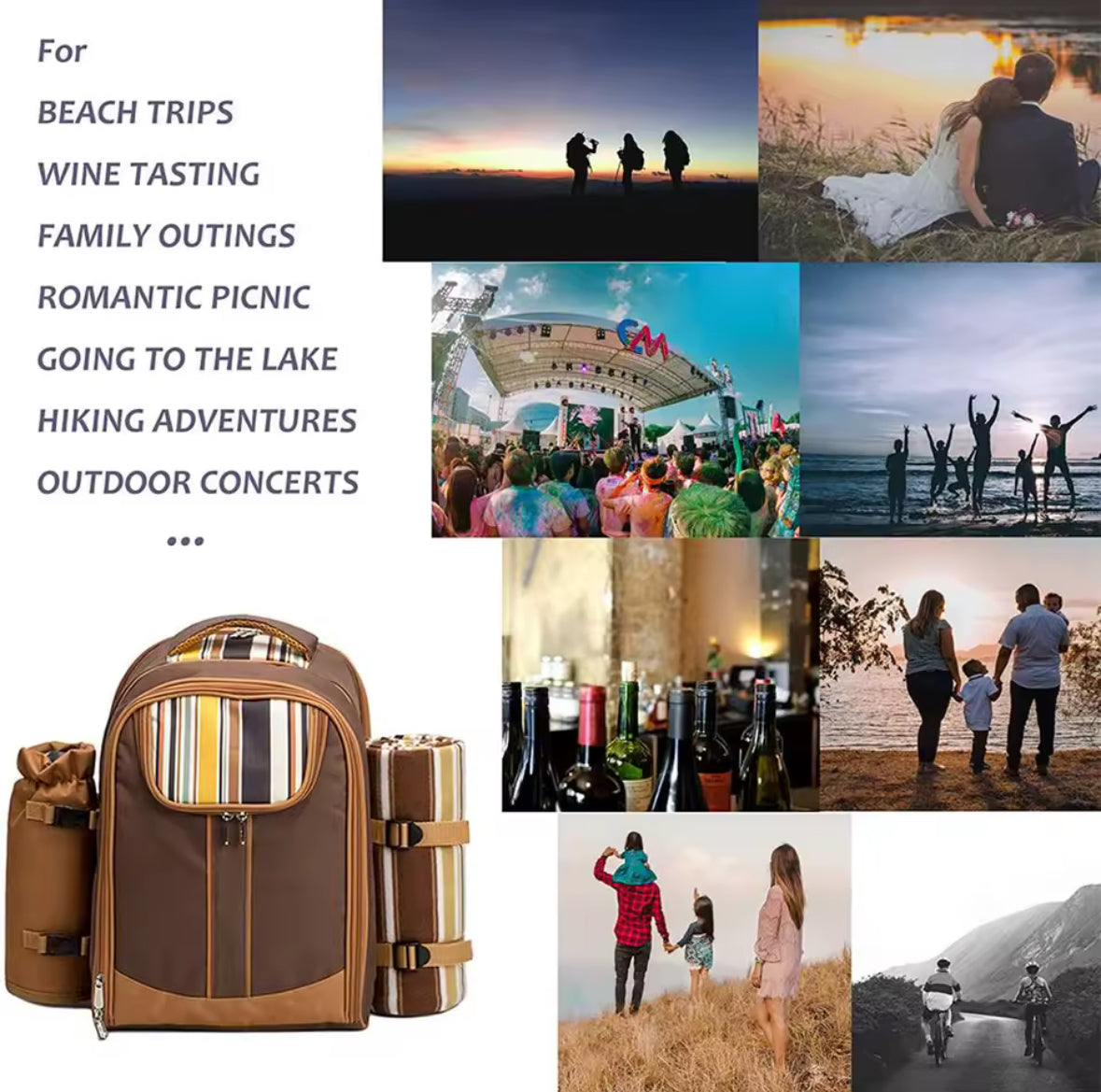 XL Picknick Rucksack