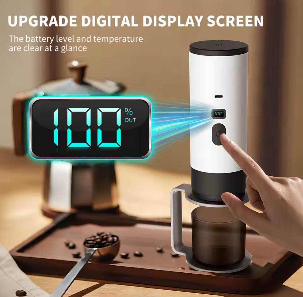 Akku Betriebene Mobile Kaffee Maschine
