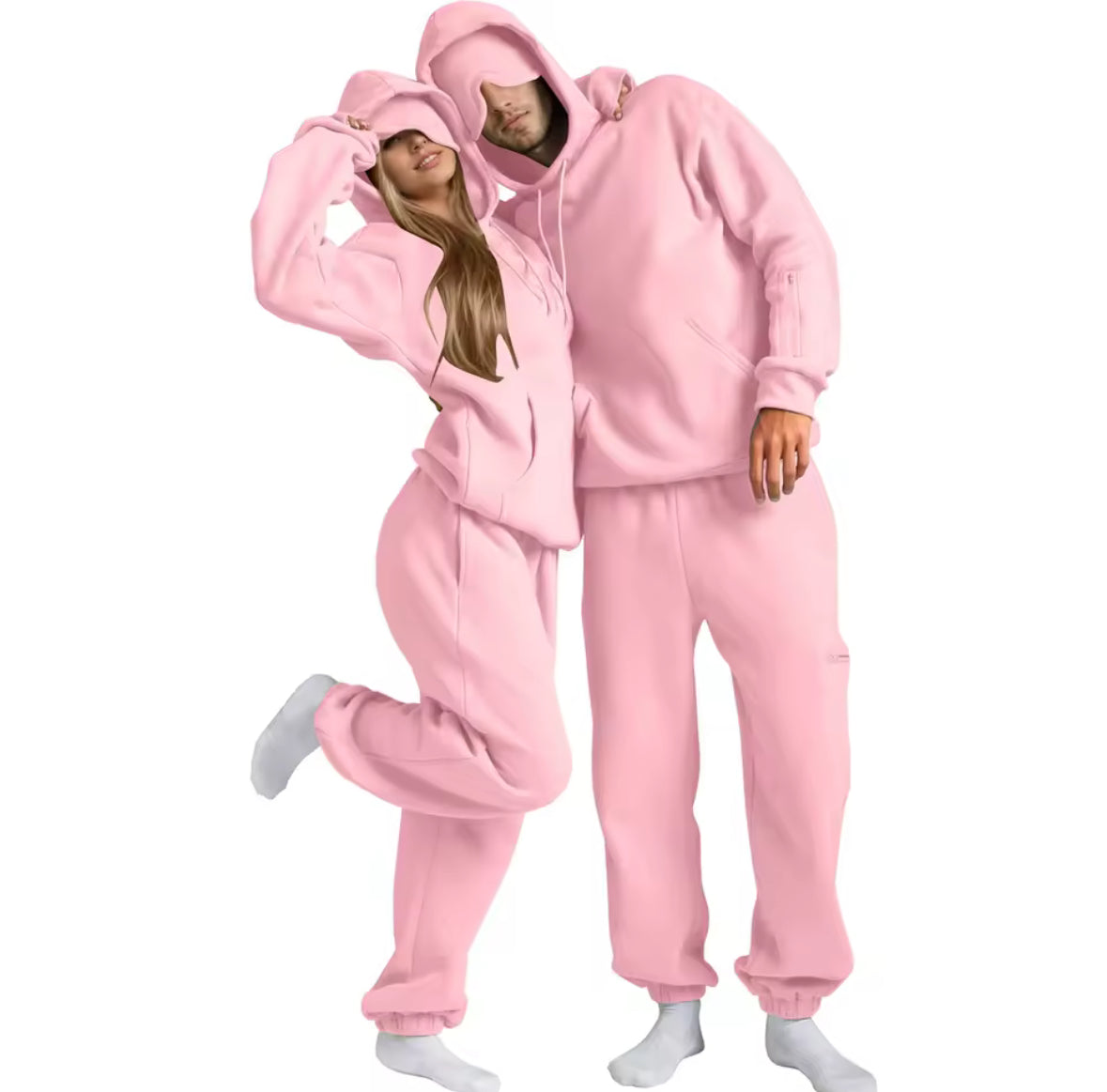 Reise Pullover mit Schlafmaske