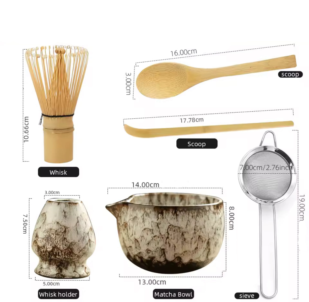 Matcha Premium Set 6-Teilig