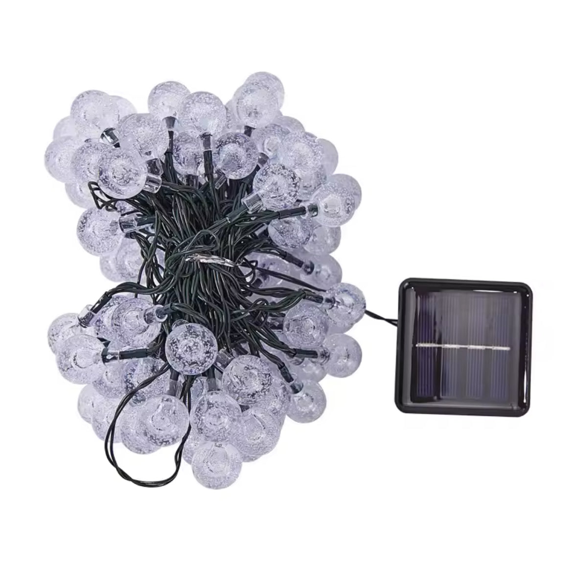 Solar Outdoor Kristall LED Lichterkette