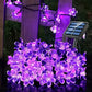 Wetterfeste Blumen Outdoor LED Lichterkette