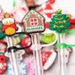 Strohhalm Deckel Adventskalender